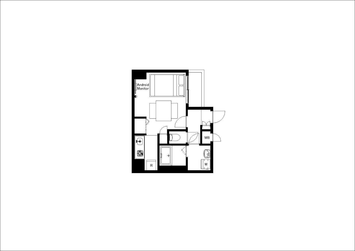 Best Residence Kujo Osaka Rum bild